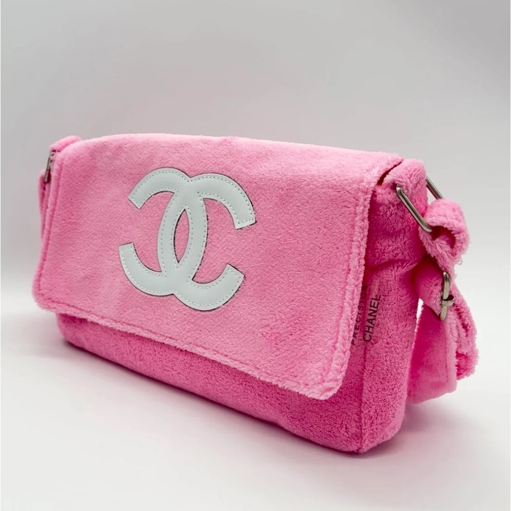 Pink Authentic Chanel Precision Bag